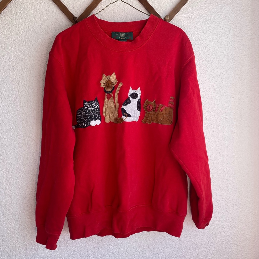 Orvis Cat Crew Neck / Sweatshirt